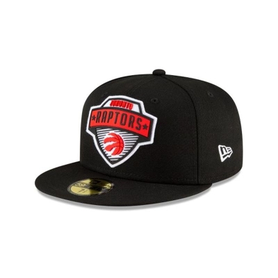 Toronto Raptors Gorra | New Era NBA Tip Off Edition 59fifty Fitted Cap Mexico - Negros